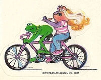 Muppet stickers (Hallmark)