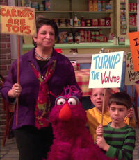 Rosemarie TruglioProtesting street resident Sesame Street Episode 4232