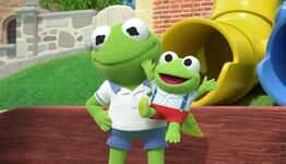 Kermit's nephew Robin's first appearance in 2019