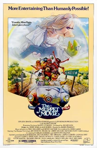 Final The Muppet Movie poster Changes in final version: Catchphrase, credits, quote & logo added