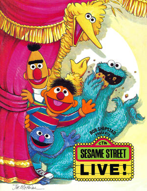 SESAME STREET LIVE MYSTERY COVER