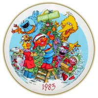 Sesame Street Gorham plates 1983
