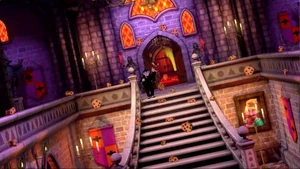 Interior of the castle as seen in Street Mission.