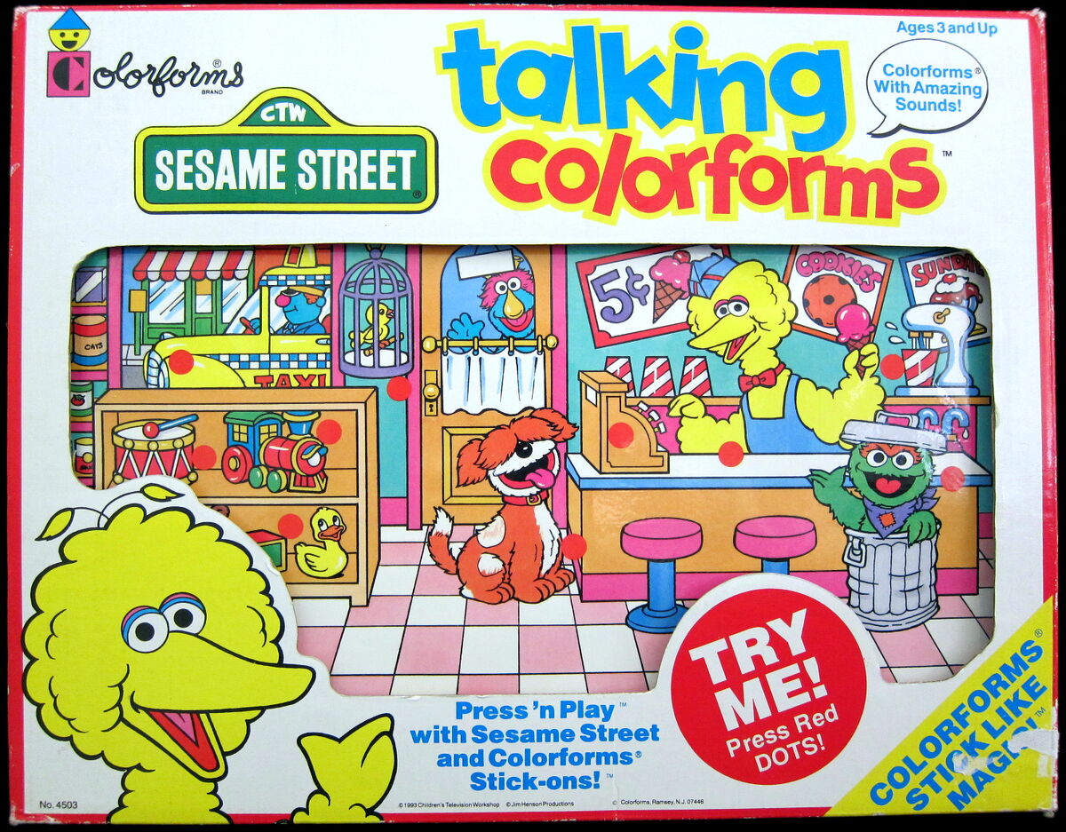Sesame street colorforms discount