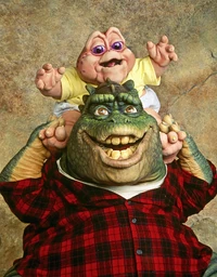 Earl SinclairRobbie, Charlene and Baby Sinclair