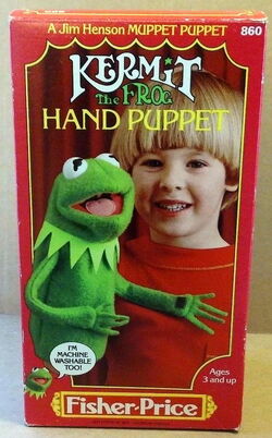 Vintage 1977 Fisher Price MISS PIGGY MUPPET PUPPET Jim Henson Muppets