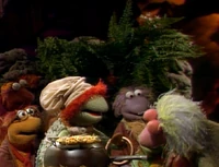 ...Boober, who trades it with Mokey, who gives it to...