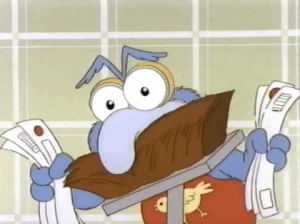 Baby Gonzo: "I guess the secret word of the day is 'boxtop'