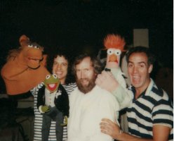 Martin P. Robinson, Jim Henson, and Richard Hunt