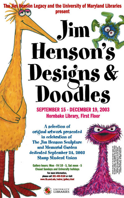 Jim Henson's Designs and Doodles (exhibit) | Muppet Wiki | Fandom