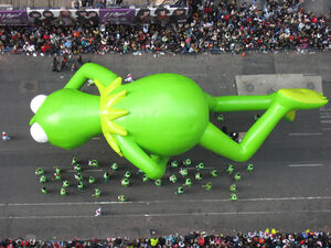 Aerial view of Kermit balloon, 2007.