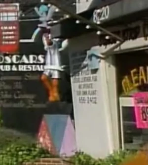 The Bullwinkle statue in Miss Piggy's Hollywood