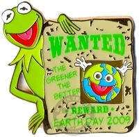 Earth Day - Kermit the Frog - Cast Members April 10, 2009 Disneyland