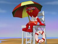 Life Guard Elmo's World: Helping