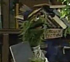 Grouch library patron in Episode 2757