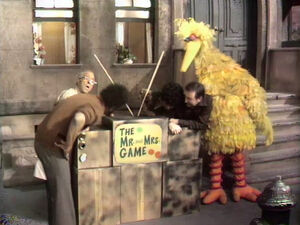Throughout its debut year, a handful of episodes had Big Bird creating various items out of boxes and other found objects, which miraculously ended up working like the real thing they were simulating. In , he created a television set so he could watch "