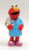 Elmo in his bathrobe