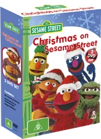 Christmasonsesamestreetaustraliandvd.png (377 KB) DVDAustralia 2009 Madman Entertainment Part of the Christmas on Sesame Street DVD boxset, along with Elmo Saves Christmas and Elmo's World: Happy Holidays!.