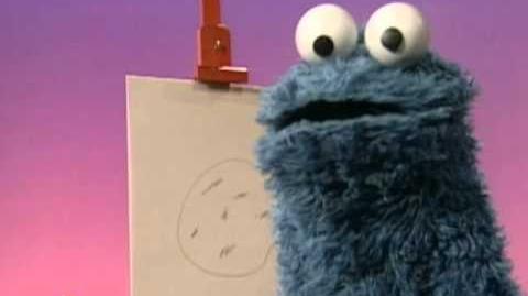 sesame street cookie monster drawing