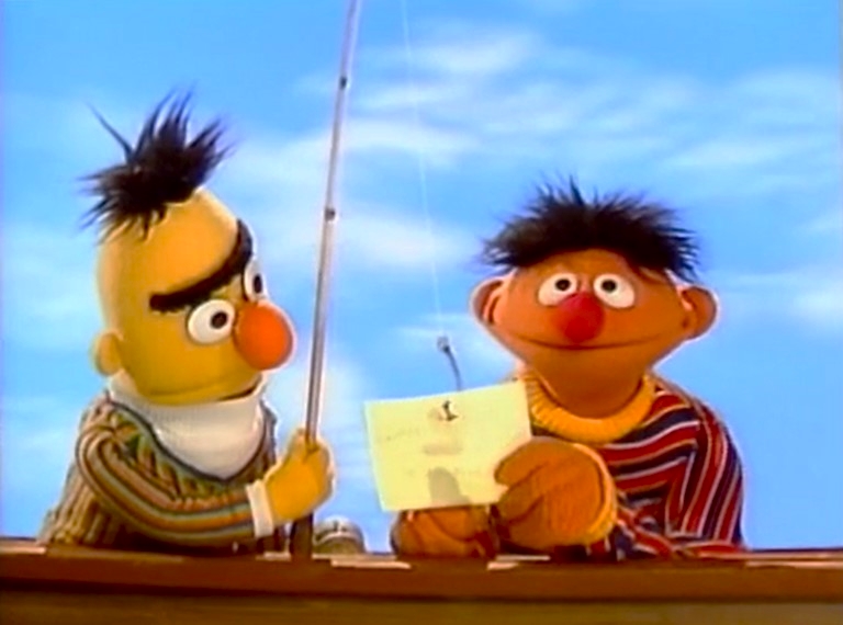 Ernie Catches All the Fish, Muppet Wiki
