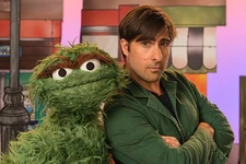 Jason Schwartzman with Oscar