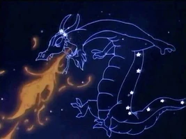 Draco the Dragon in "Where No Muppet Has Gone Before"