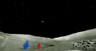 Oneworldonesky2.jpg (49 KB) Elmo and Hu Hu Zhu One World, One Sky: Big Bird's Adventure