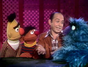 Luis Avalos as an ABC stage manager in Out to Lunch