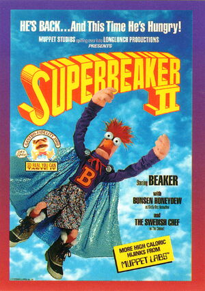 57 trading cards superbeaker beaker