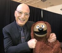 Rowlf and Howie Mandel