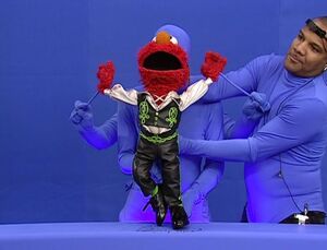 Elmo's World - Behind the Scenes on Make a GIF