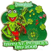 St. Patrick's Day 2009 - Kermit February 1, 2009 Disneyland