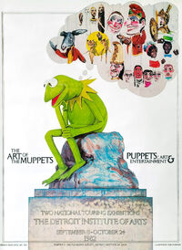 Illustrated Art of the Muppets poster