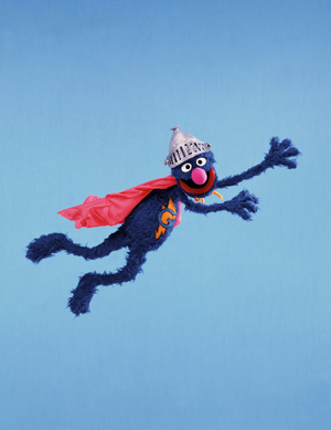 Super Grover in flight