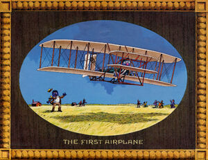 December The First Airplane (The Wright Brothers at Kitty Hawk)