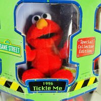 Tickle Me Elmo originally released in 1996