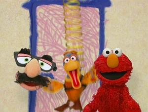 Elmo says the secret word.