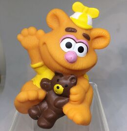 Baby Fozzie squeeze toy 1989