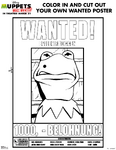 MuppetsMostWanted-WantedPosterColoringPage
