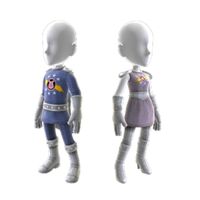 Xbox Live "Pigs in Space" costumes Male and female Swinetrek crew uniforms for XBox Live avatars released in the Xbox Live Marketplace in 2010