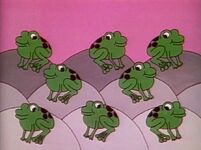 8 frogs (First: Episode 1506)
