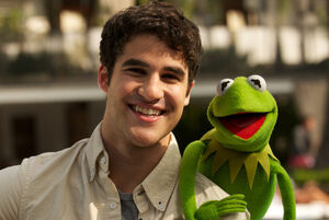 Darren criss and kermit