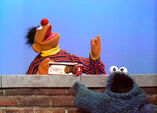 Cookie Monster and Ernie: Happiness is Looking Up