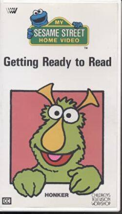 sesame street getting ready to read vhs ebay