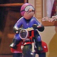 Motorcycle Gang member in The Christmas Toy