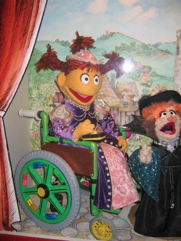 Sesame Workshop debuts a new character who uses a wheelchair