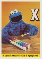 40: X Cookie Monster and a Xylophone