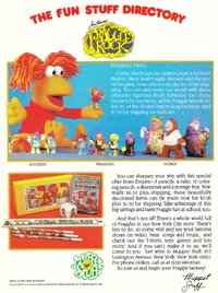 Stuff.jpg (715 KB) Fraggle Rock ad in Muppet Magazine