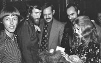 John Lovelady, Jim, Frank, Jerry, Nancy Sinatra 1970