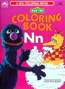 The Sesame Street Coloring Book Carol Nicklaus Western Publishing 1980 (reprint)